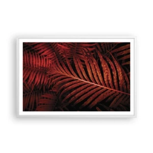 Poster in white frmae - Heat of Life - 91x61 cm