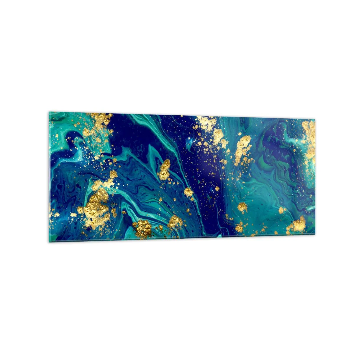 Glass picture - Sun Flakes - 120x50 cm