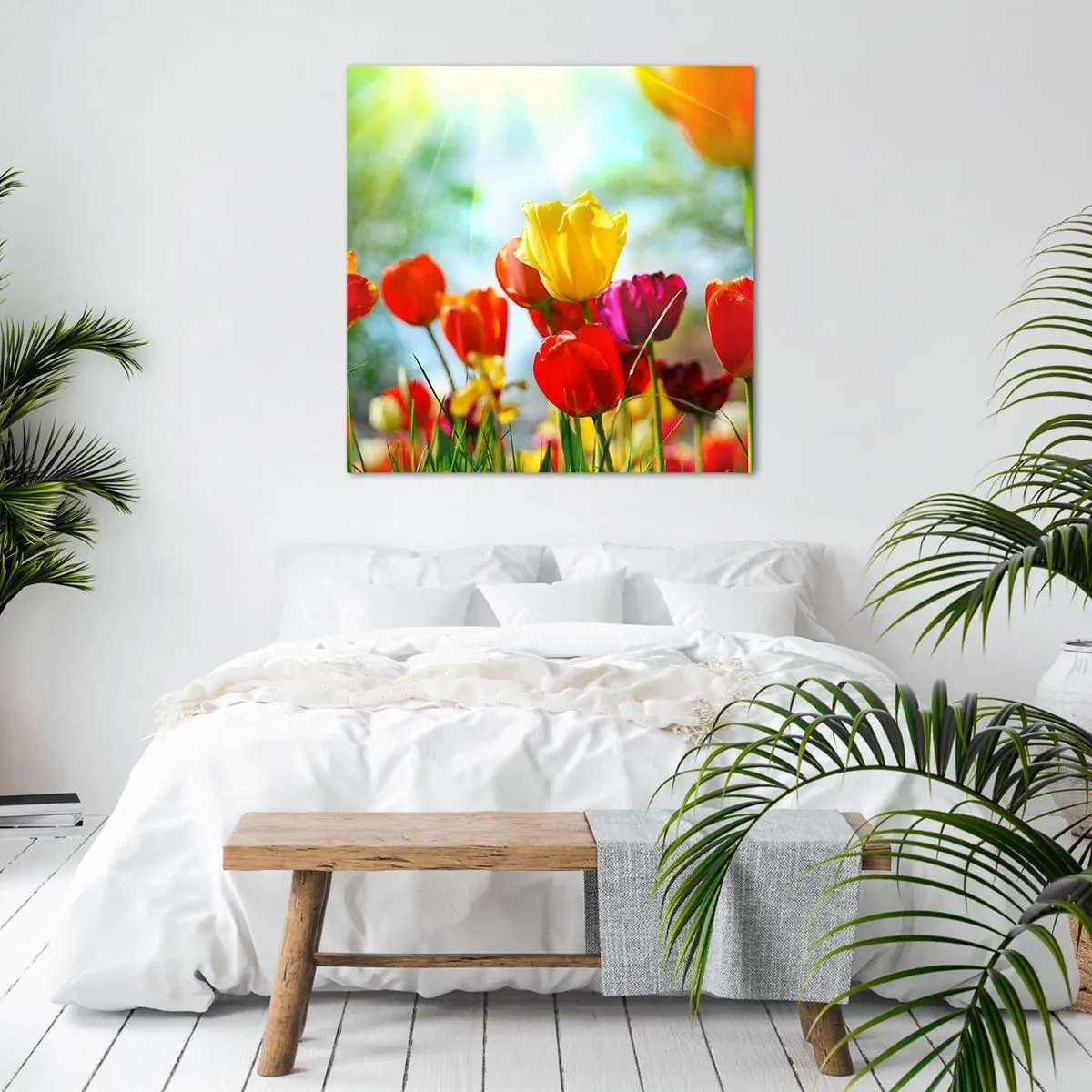 Canvas picture - All Colours of the Sun - 70x70 cm