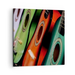 Canvas picture - Guitar Has Many Shades - 50x50 cm