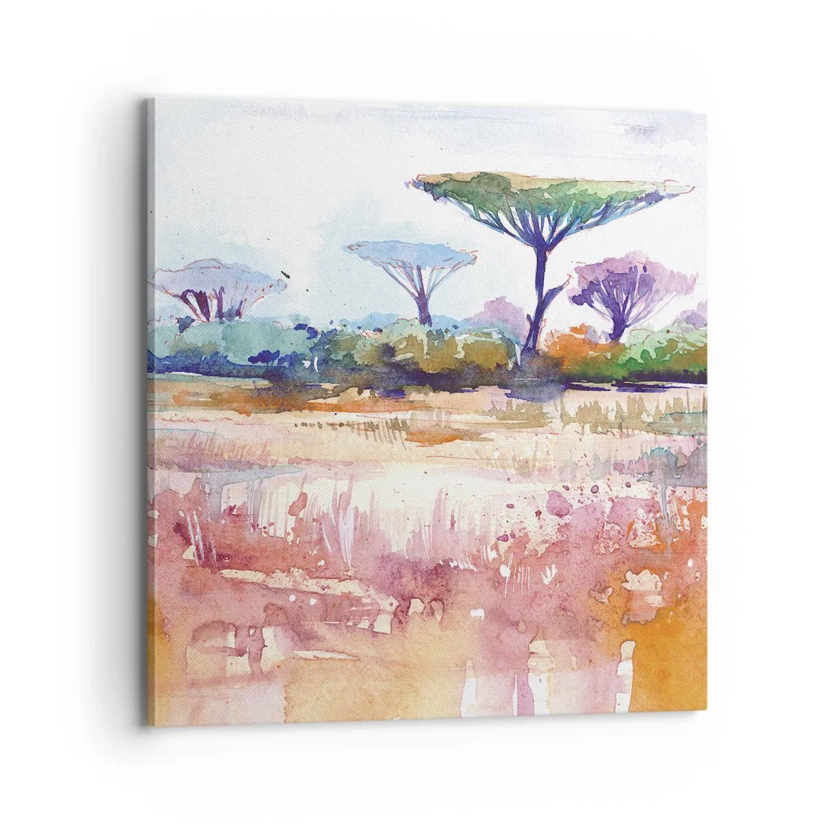 Canvas picture - Colour of Savannah - 70x70 cm