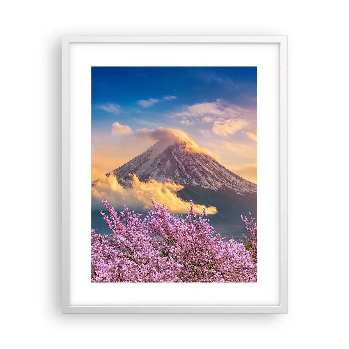 Poster in white frmae - Japanese Sanctity - 40x50 cm