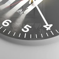 Clock face with numbers