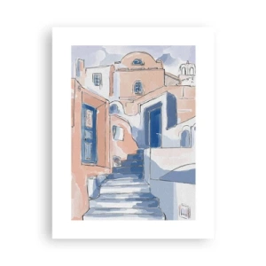 Poster - Exotic City - 30x40 cm