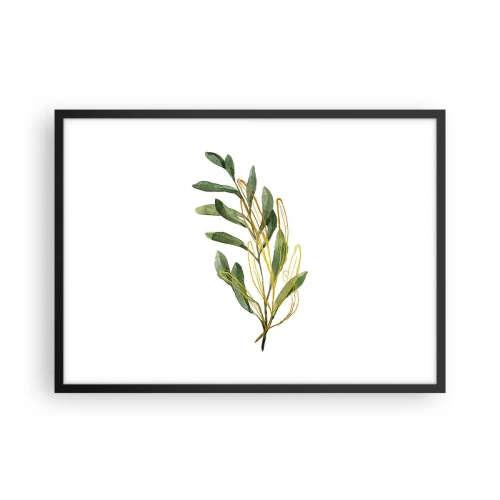 Poster in black frame - All that Is Good - 70x50 cm