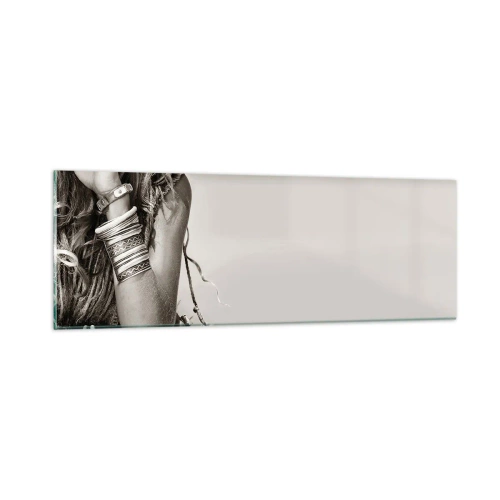 Glass picture - Like a Girl - 90x30 cm