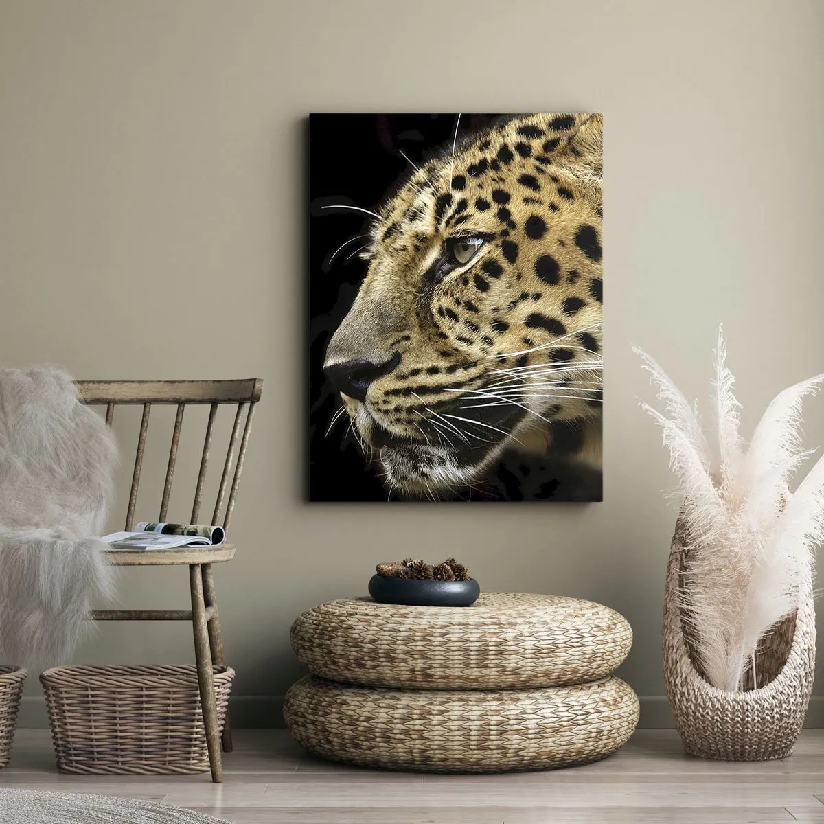 Canvas picture - Calm, Focused, Ready - 50x70 cm