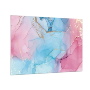 Glass picture - Encounter and Permeation - 100x70 cm