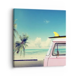 Canvas picture - Holiday Time - 30x30 cm