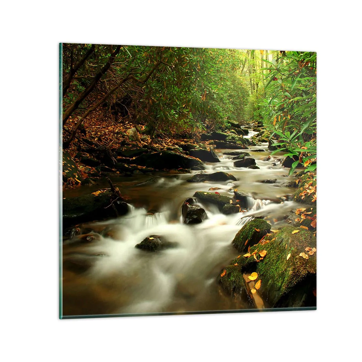 Glass picture - Like Live Wire - 30x30 cm