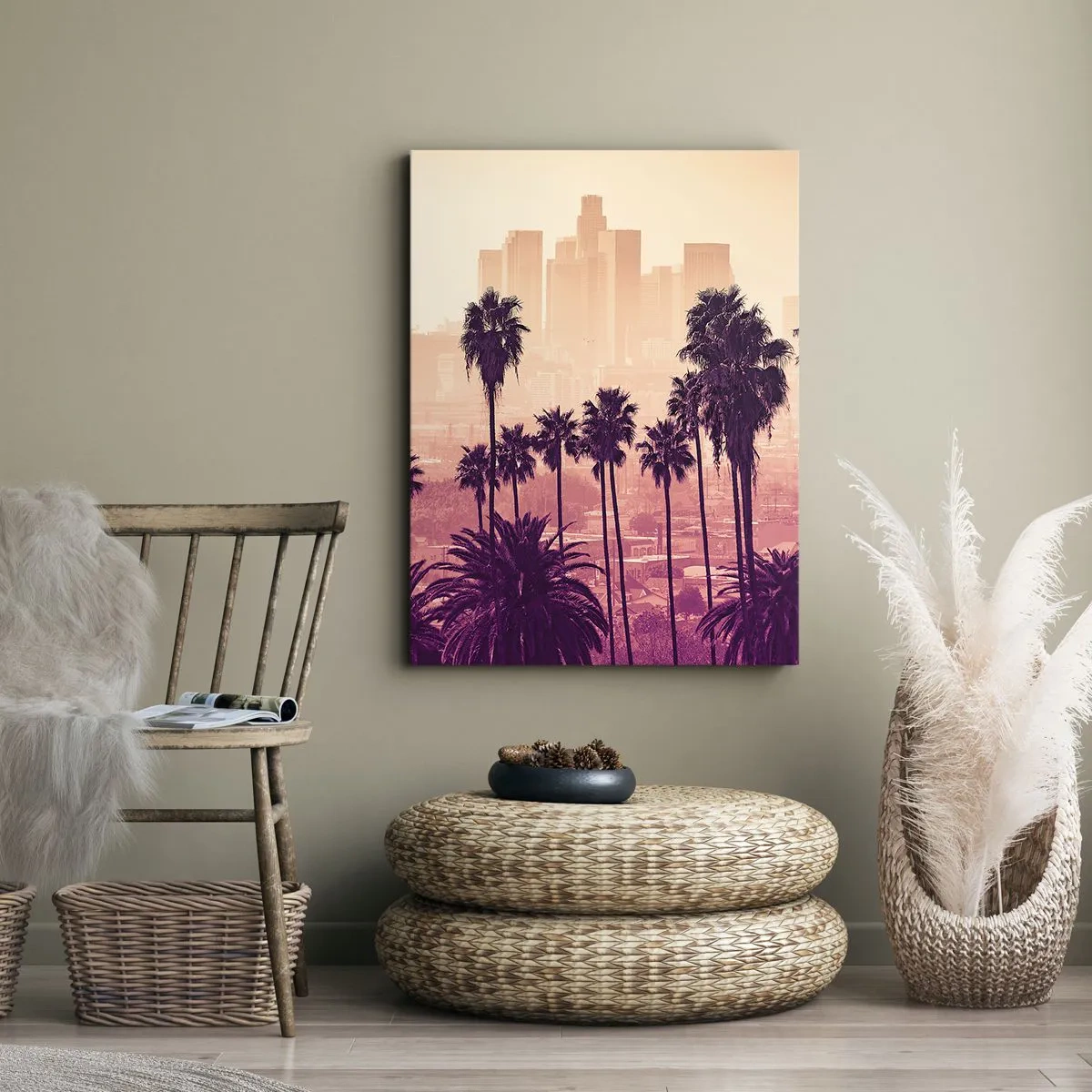 Canvas picture - Californian Landscape - 65x120 cm