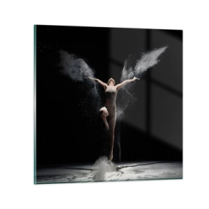 Glass picture - Elves Exist - 60x60 cm