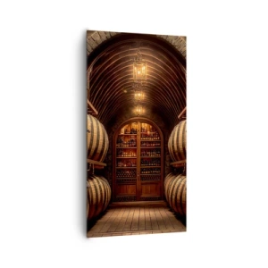 Canvas picture - Atmospheric Cellar - 65x120 cm