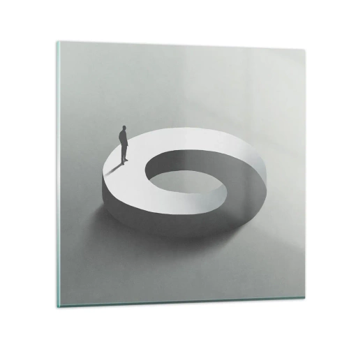 Glass picture - Puzzle It out - 70x70 cm