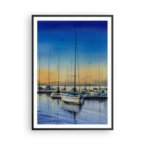 Poster in black frame - The End of a Good Day - 70x100 cm