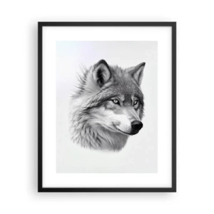 Poster in black frame - Alpha - Without a Doubt - 40x50 cm