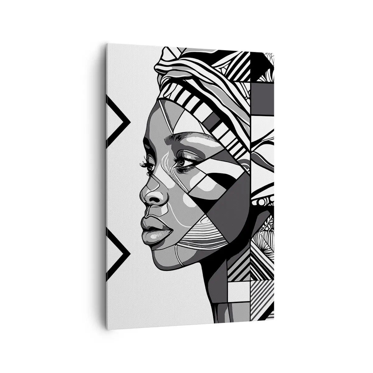 Canvas picture - Ethnic Portrait - 80x120 cm