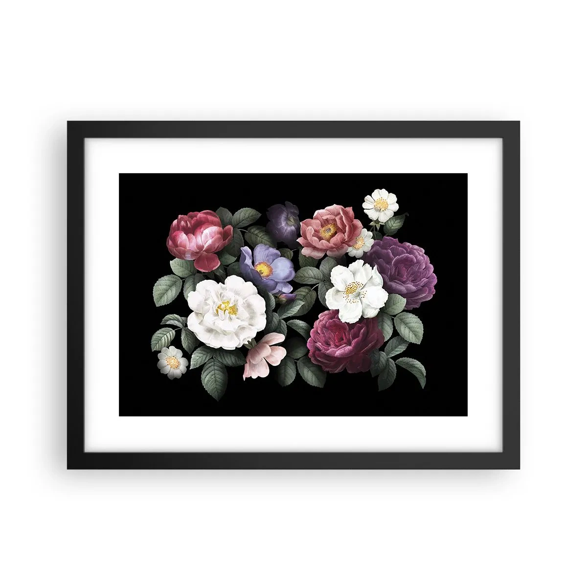 Poster in black frame - From an English Garden - 40x30 cm