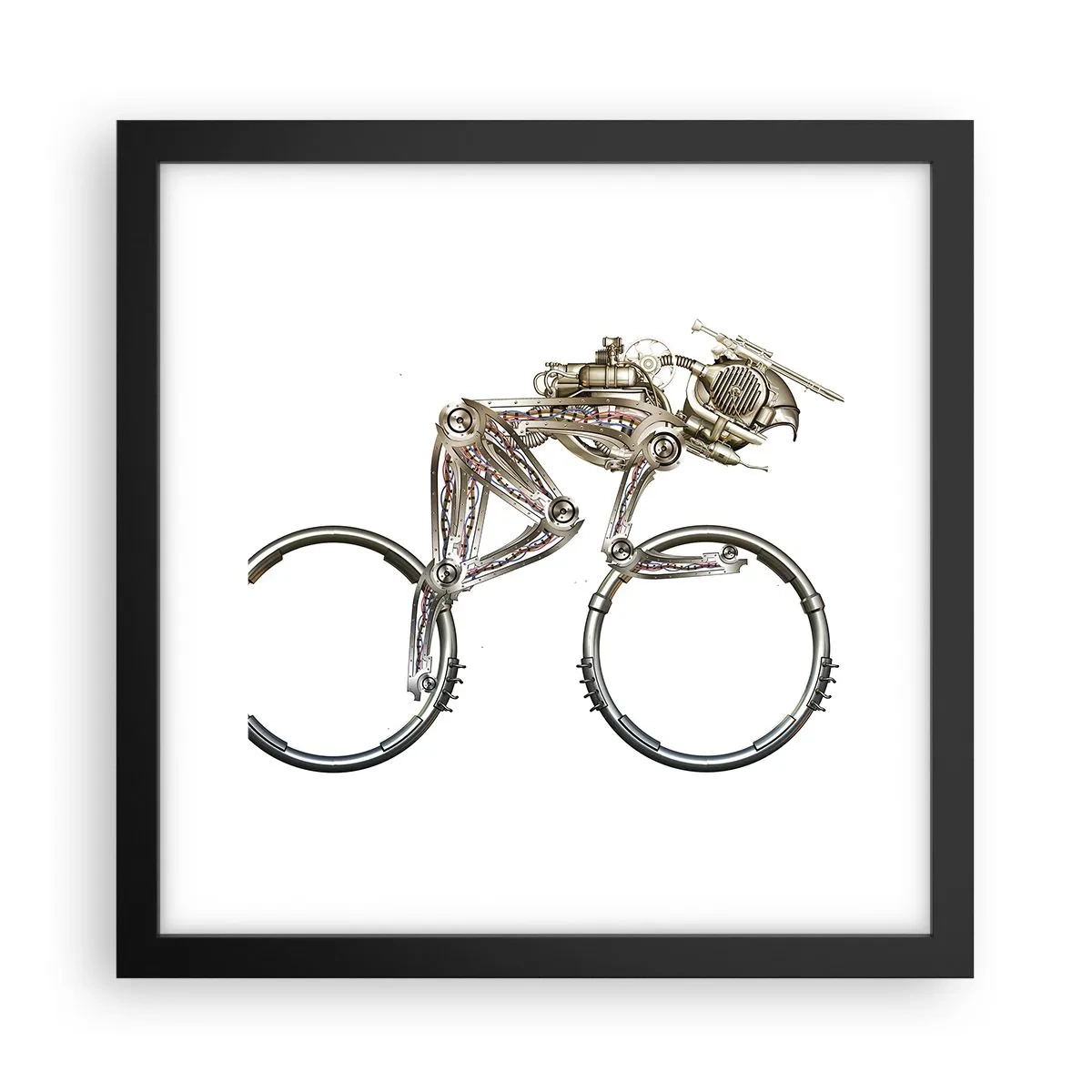Poster in black frame - Wonderful Machinery - 30x30 cm