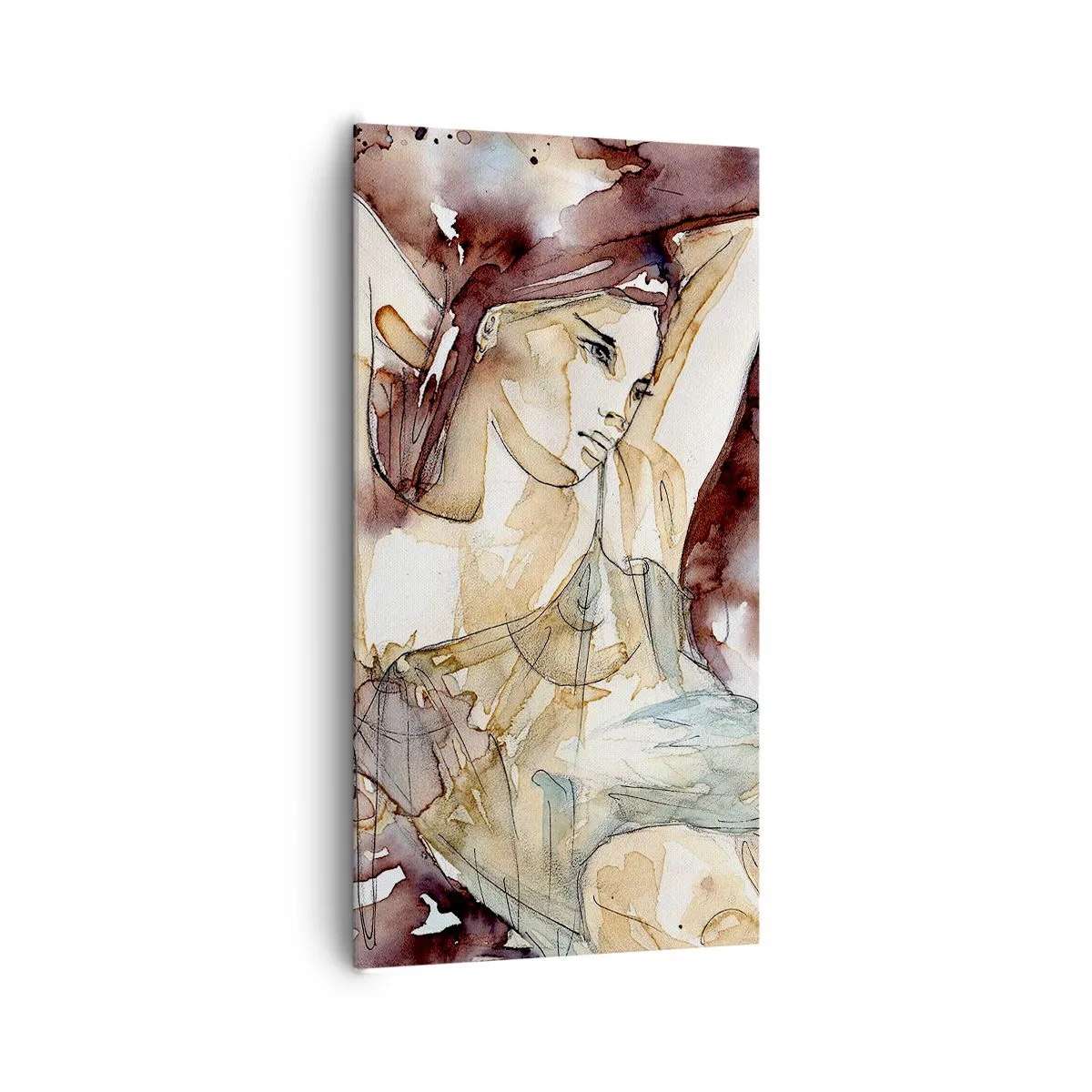 Canvas picture - In Lilly's Mood - 65x120 cm