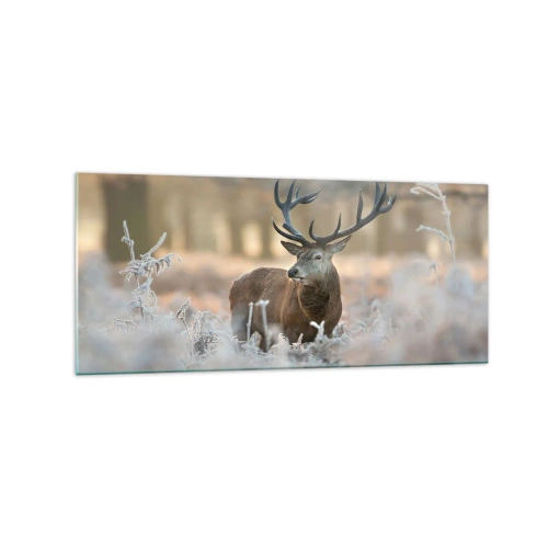Glass picture - Chilly Morning - 120x50 cm