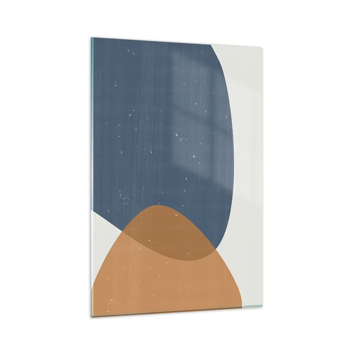 Glass picture - Ovals and Intersections - 80x120 cm