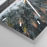 Clock face with lines