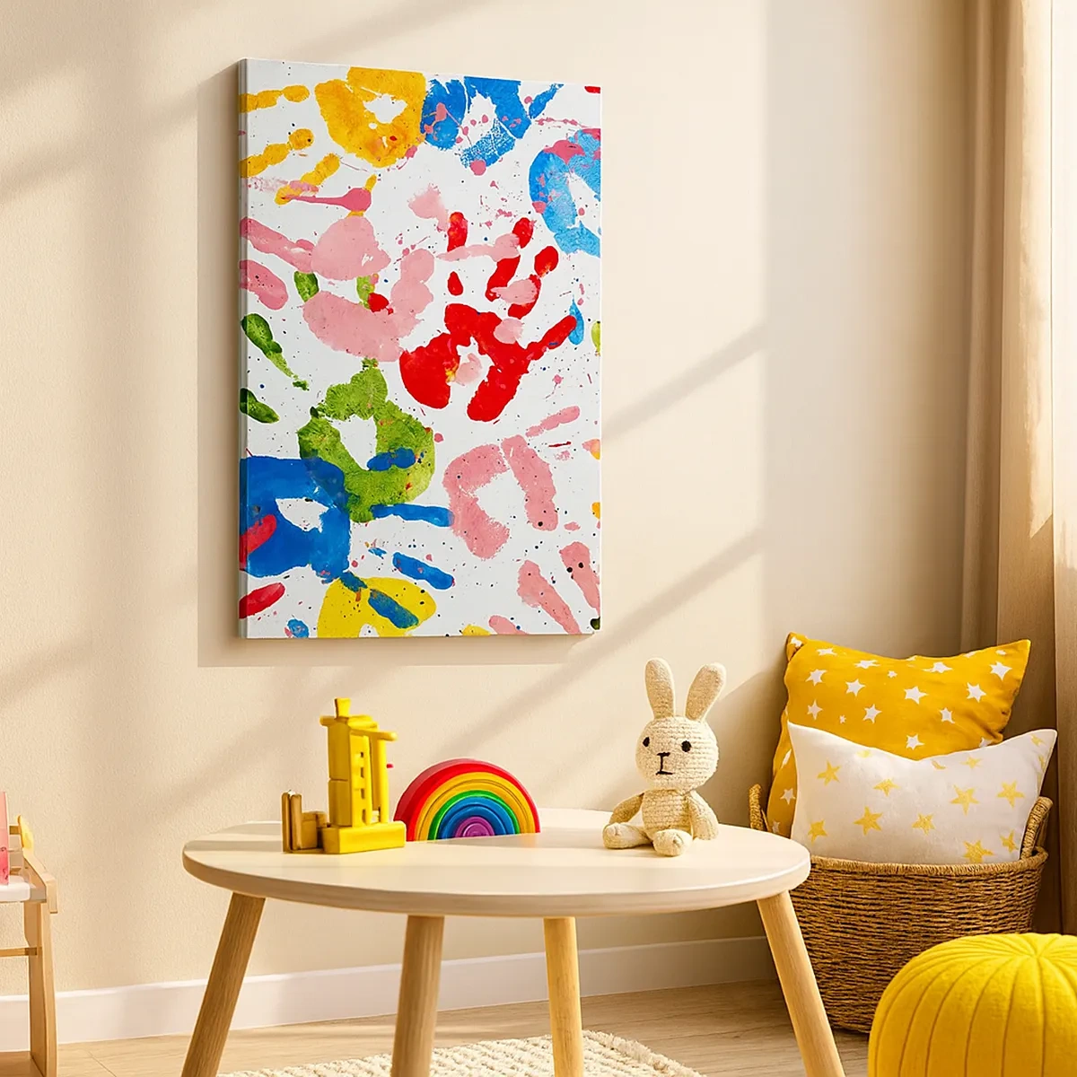 Canvas picture - High Five! - 50x70 cm