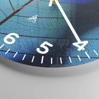 Clock face with numbers