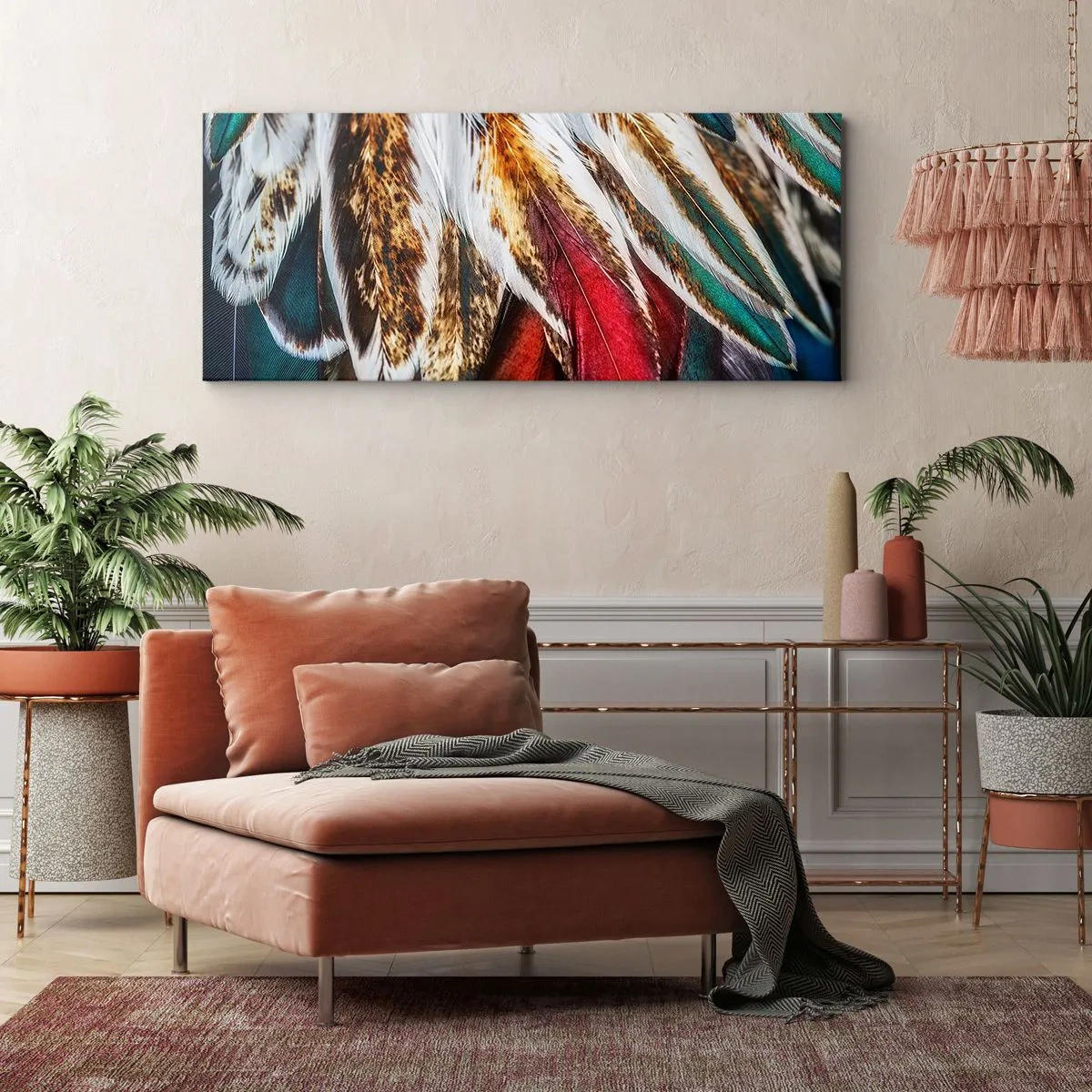 Canvas picture - Secrets of Flight - 160x50 cm