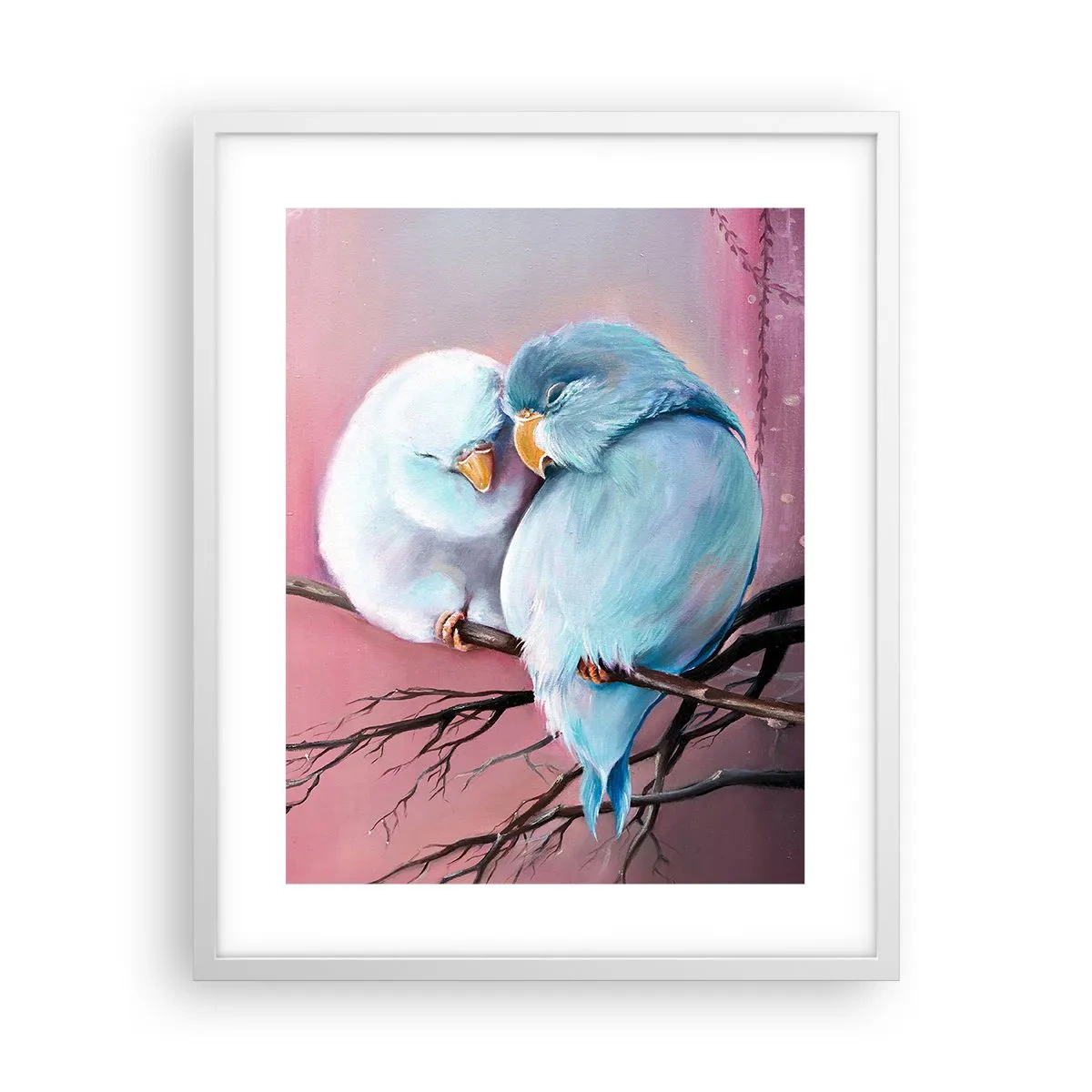 Poster in white frmae - What Can We Add? - 40x50 cm