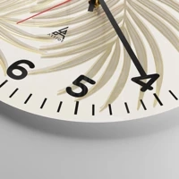 Clock face with numbers