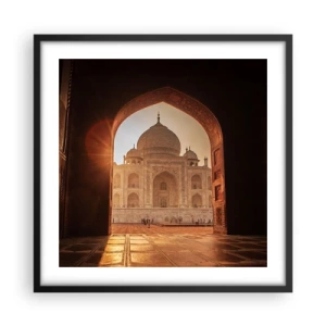 Poster in black frame - Monument of Unearthy Love - 50x50 cm