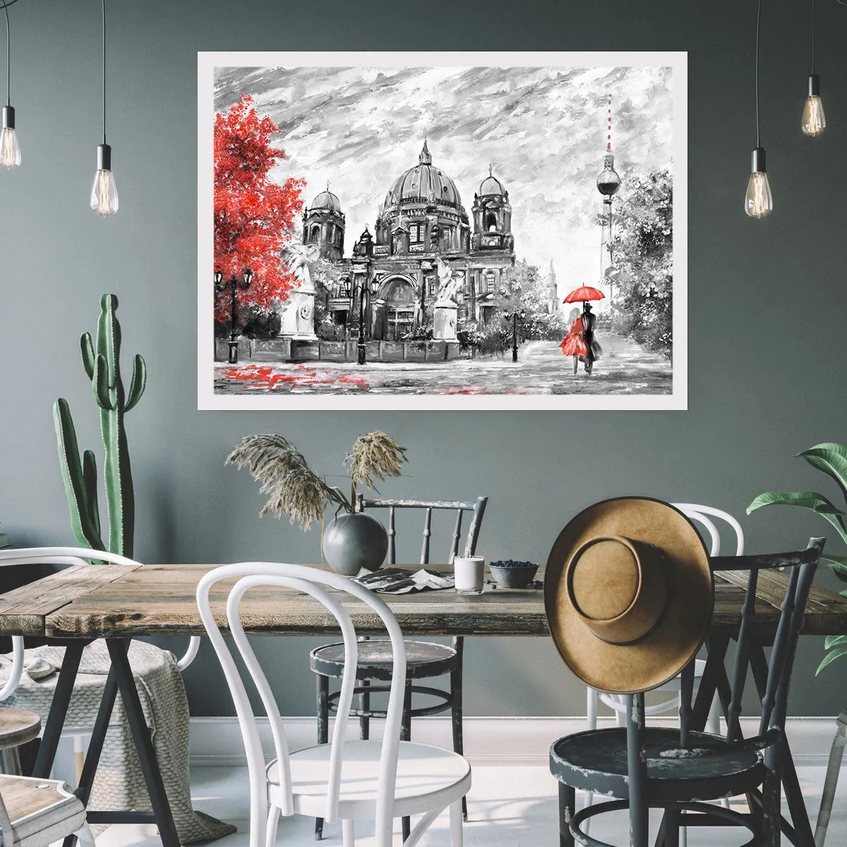 Poster - Berlin Encounter - 70x50 cm