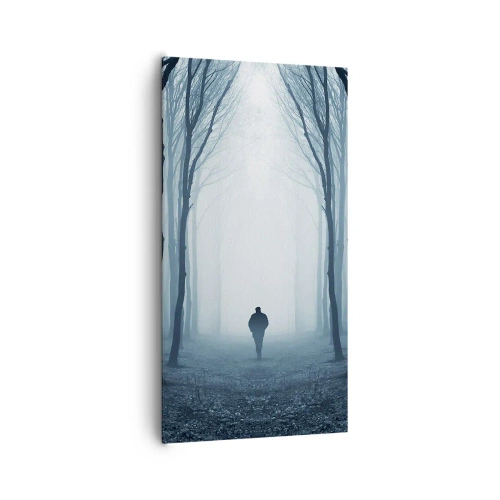 Canvas picture - And Everything is Straight and Bright - 65x120 cm