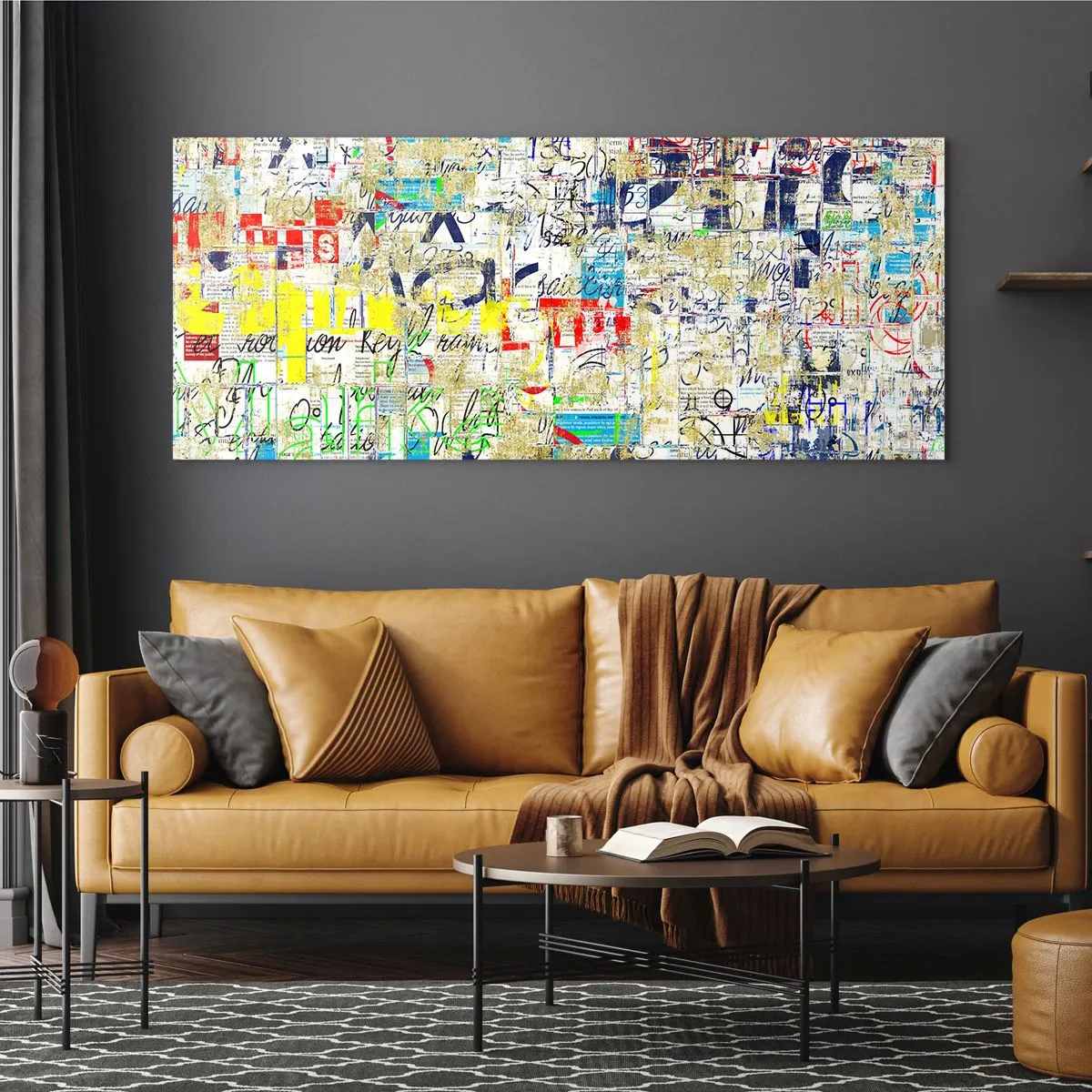 Glass picture - Feast for the Eyes - 140x50 cm