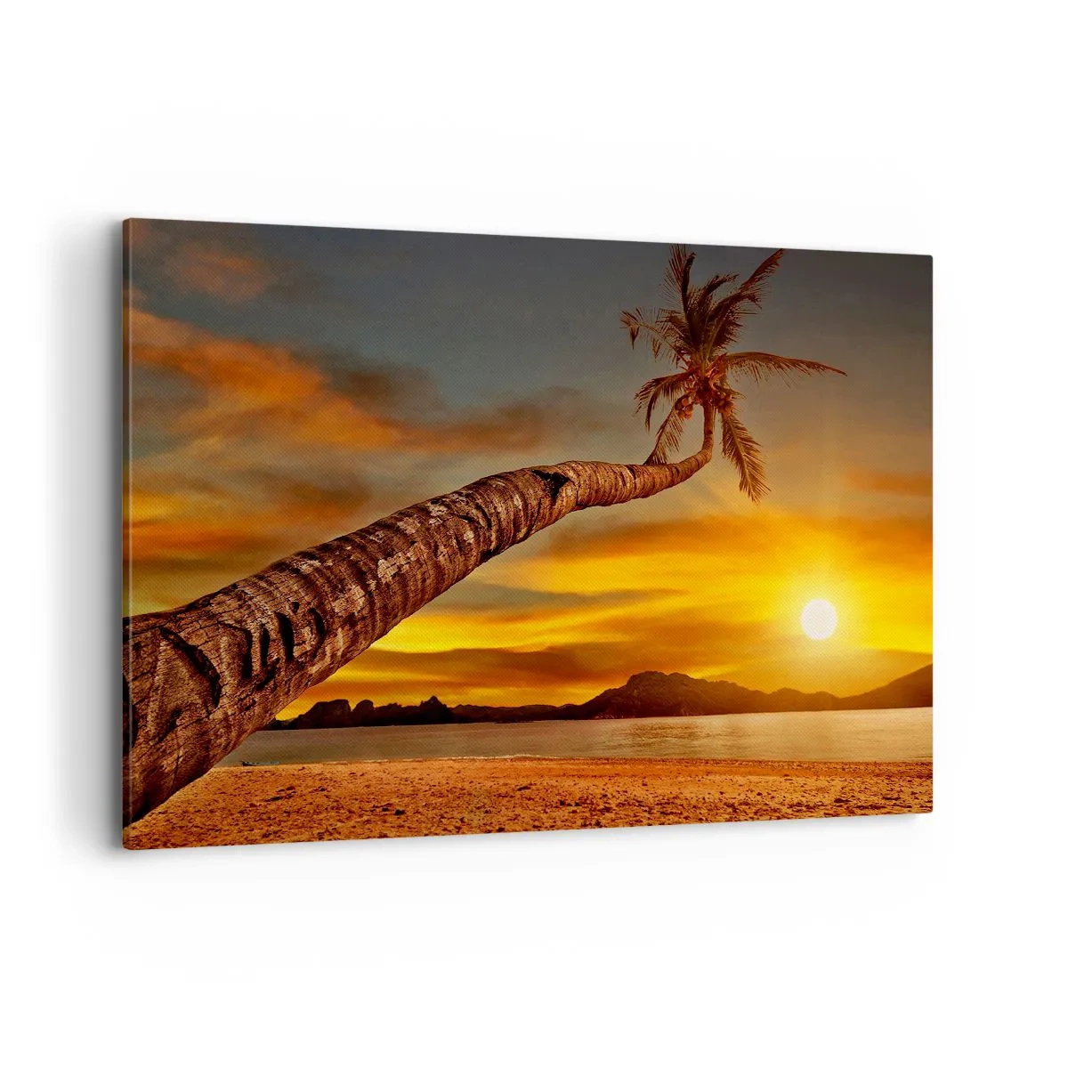 Canvas picture - Exotic Holiday, Caribbean Adventure - 120x80 cm