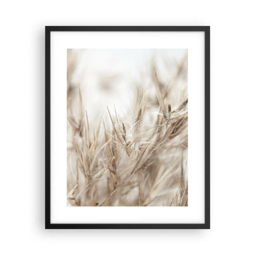 Poster in black frame - Meadow and Wind - 40x50 cm