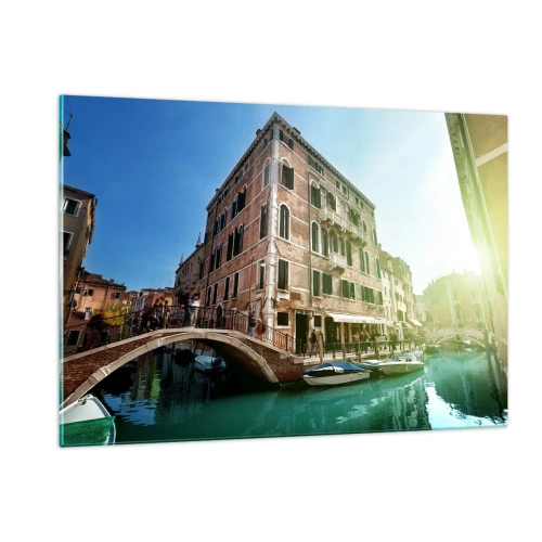 Glass picture - Venice - Amore Mio - 120x80 cm