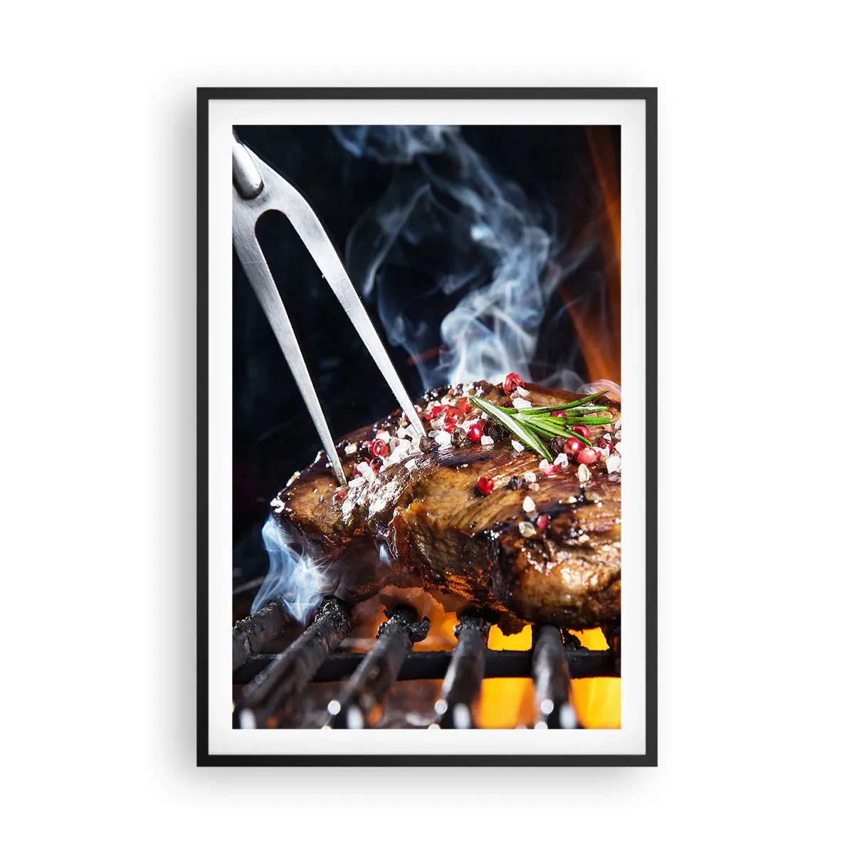 Poster in black frame - Juicy and Fragrant - 61x91 cm