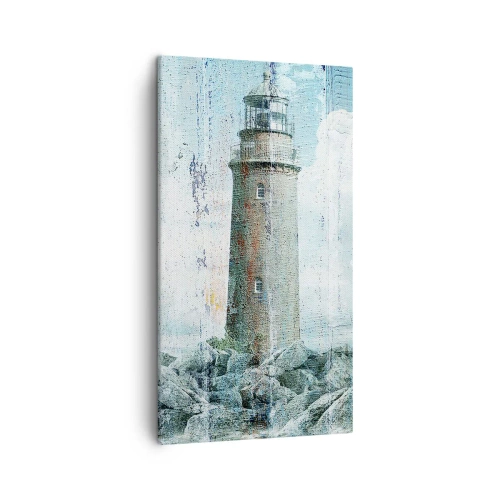 Canvas picture - On an Old Piece of Wood - 45x80 cm