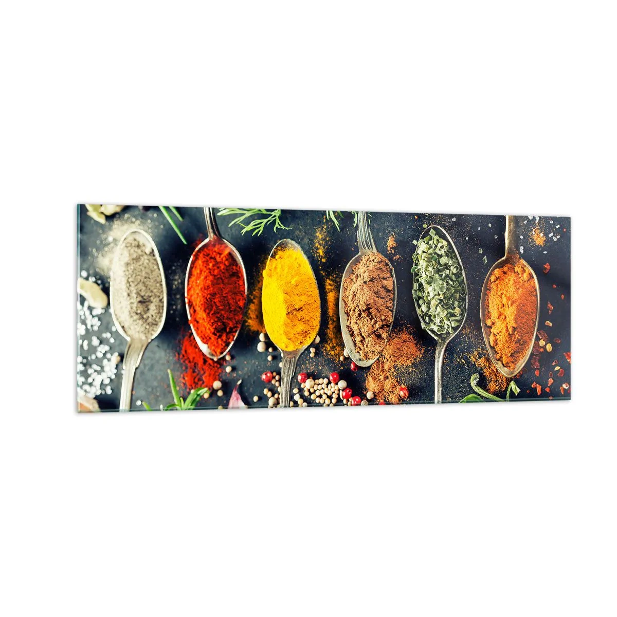 Glass picture - Culinary Magic - 140x50 cm