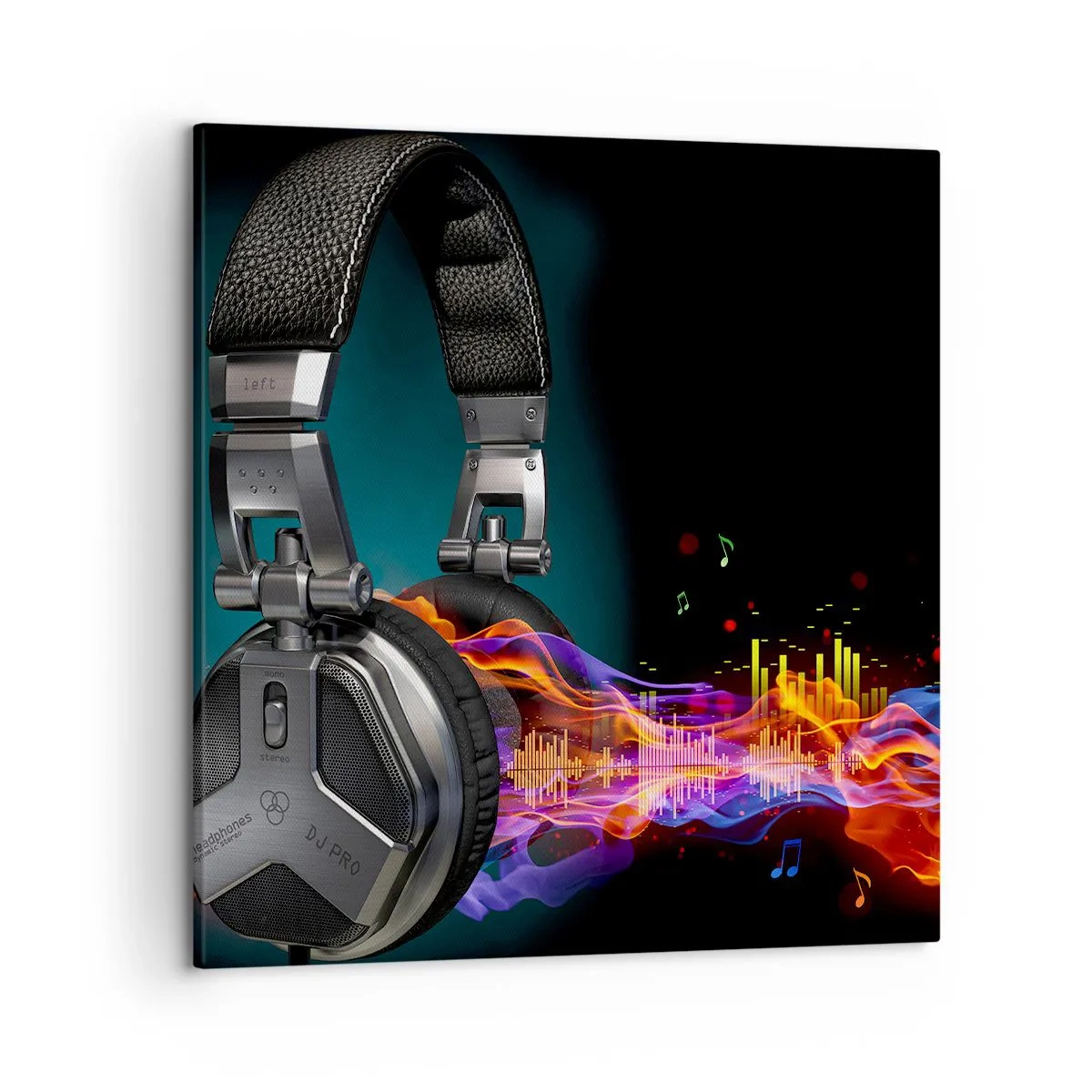 Canvas picture - In the Fire of Music - 50x50 cm
