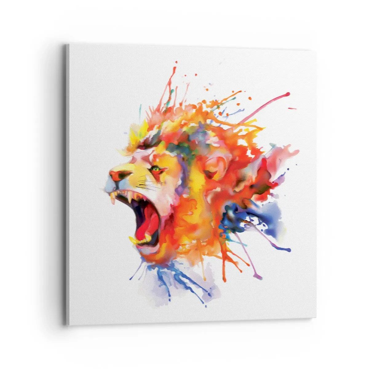 Canvas picture - Explosion of Wrath - 70x70 cm