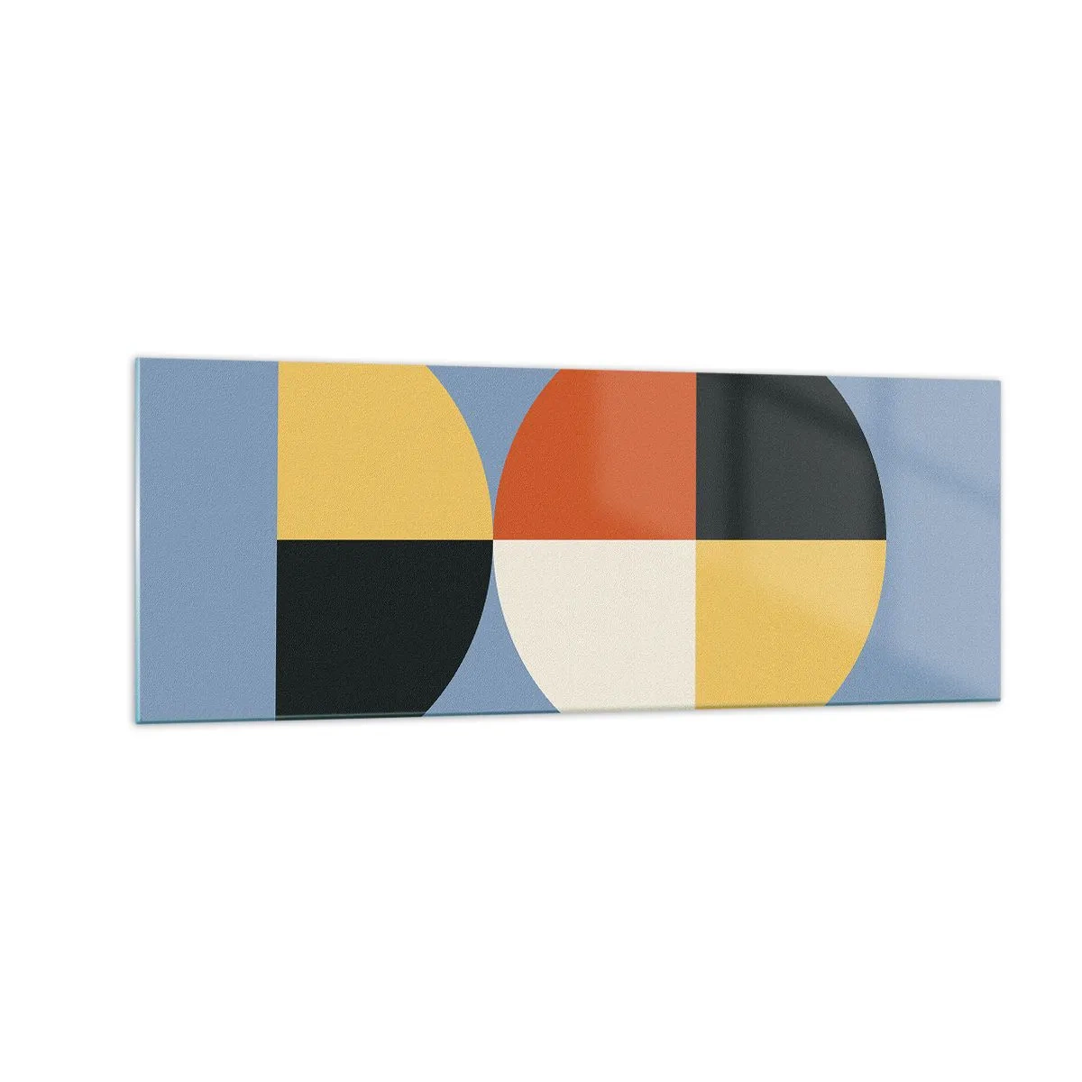 Glass picture - Look and Count - 140x50 cm