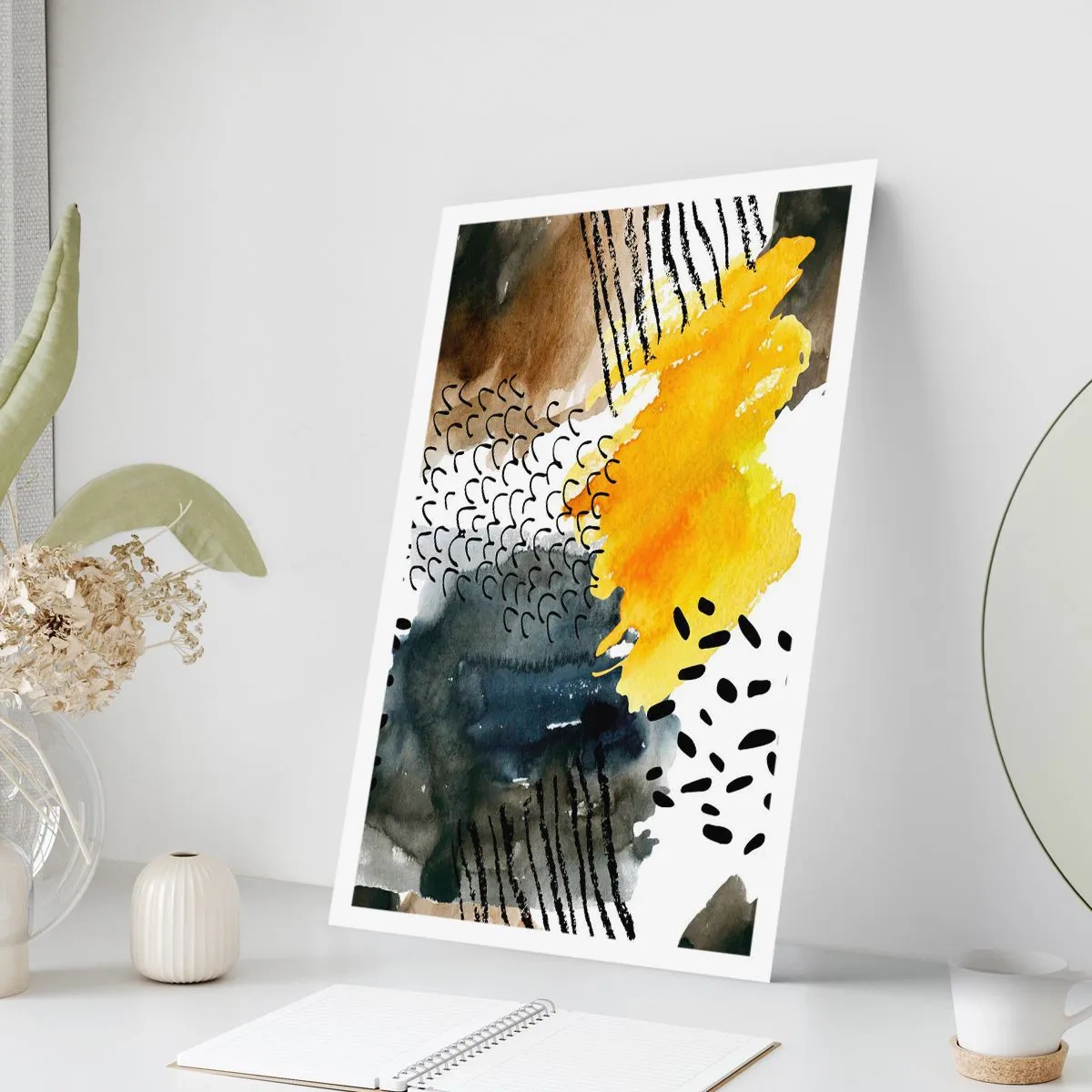 Poster - Meeting of Elements - 40x50 cm