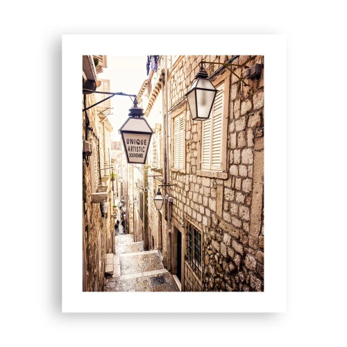 Poster - Charming Alley - 40x50 cm