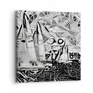 Canvas picture - Between Waves - 30x30 cm