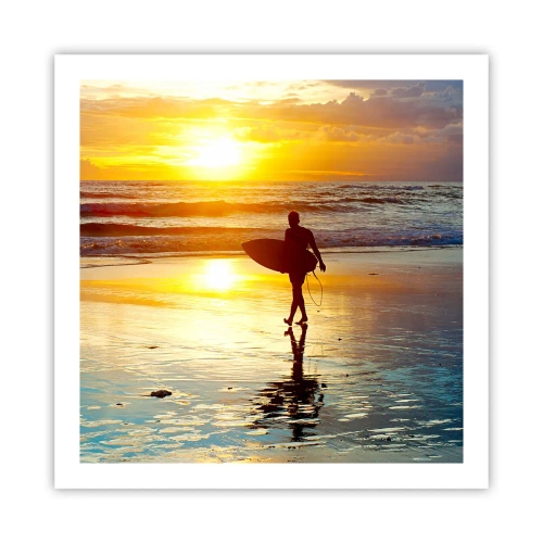Poster - Return of a Warrior - 60x60 cm