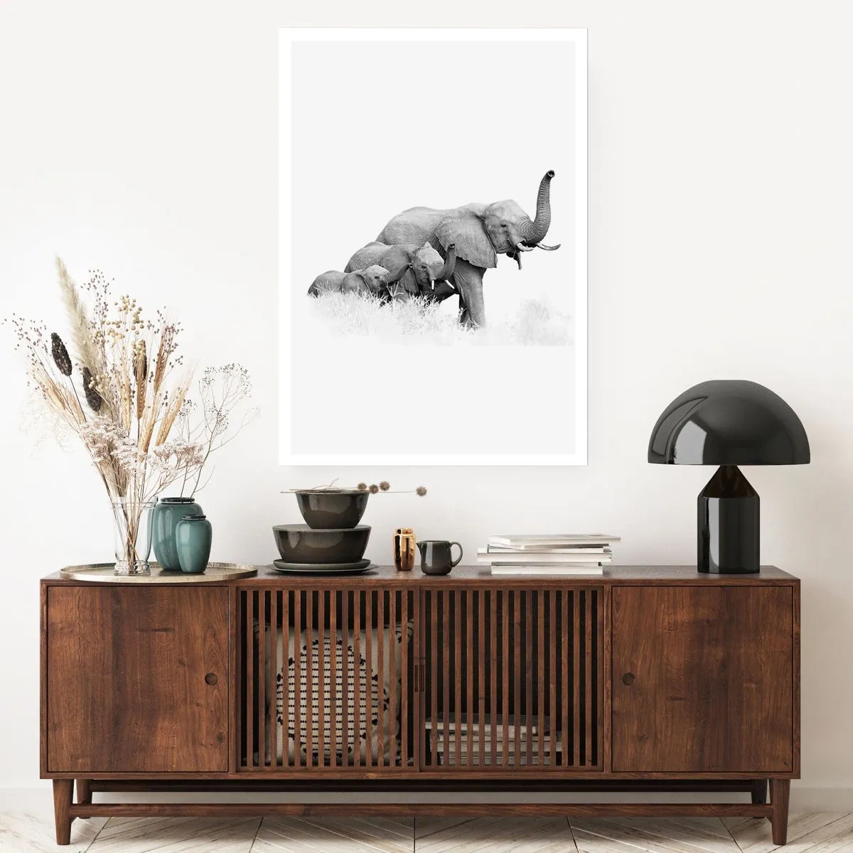 Poster - One, Two, Three - 70x100 cm